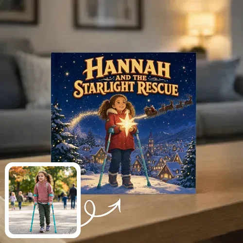 Personalized storybook - Hannah and the Starlight Rescue - Genie in a Book