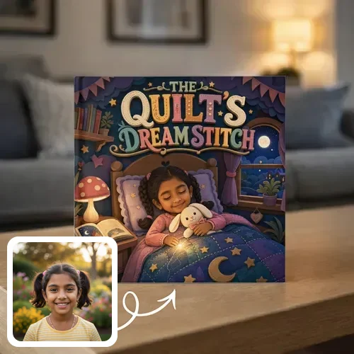 Personalized storybook - The Quilt's Dream Stitch - Genie in a Book