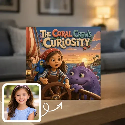 Personalized storybook - The Coral Crew's Curiosity - Genie in a Book