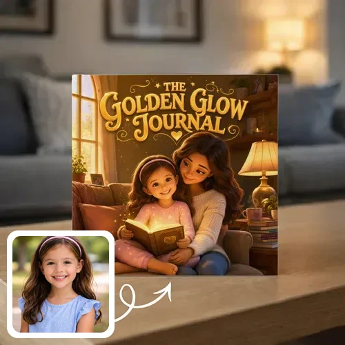 Personalized storybook - The Golden Glow Journal - Genie in a Book