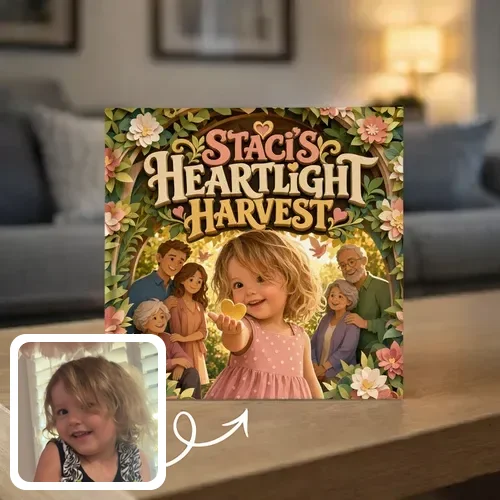 Personalized storybook - Staci's Heartlight Harvest - Genie in a Book